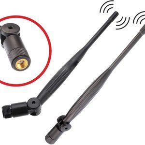 2X WiFi Antenna 9dBi 2.4Ghz 5Ghz 5.8Ghz